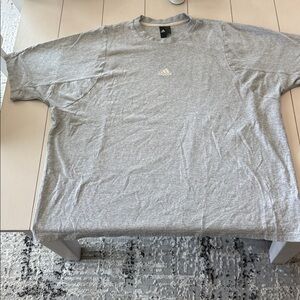 Adidas ALL SZN Tee in Medium Grey Heather Size 3XL